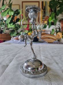 Art deco style candlestick