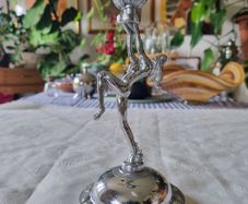 Art deco style candlestick