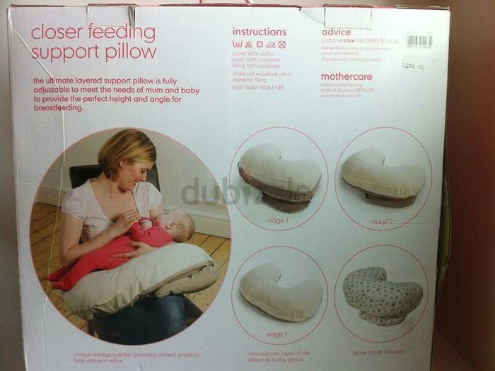 Mothercare Closer Feeding Support Pillow. Breastfeeding / Bottlefeeding