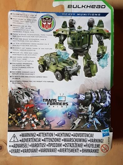 BNIP Transformers Bulkhead Cyberverse Collectors Item