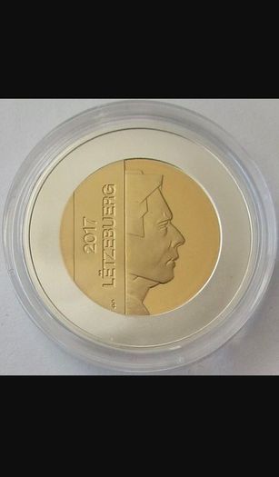 Luxembourg 5 Euro Silver Proof Coin 2017