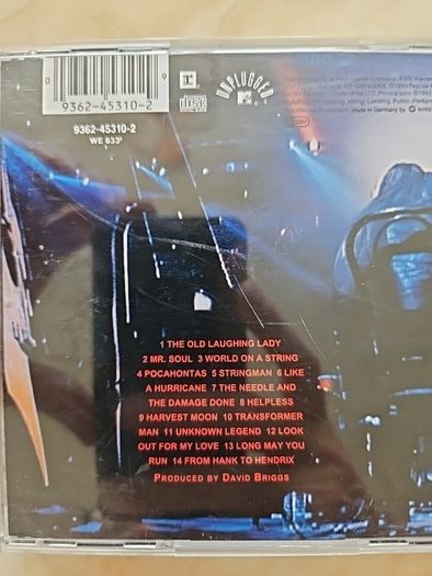Neil Young CD  - Unplugged