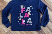 Girls Christmas top age 7-8