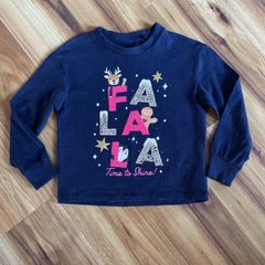 Girls Christmas top age 7-8