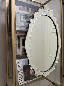 2 x Venetian Glass mirrors