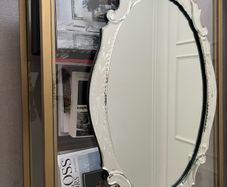 2 x Venetian Glass mirrors