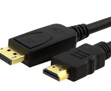 1.8M Displayport DP to HDMI Cable Adapter Converter For Dell Lenovo HP/PC Laptop