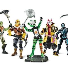Fortnite Collectors Set Edition GITD Skull Trooper Spooky Brainiac Drift Raptor New Sealed