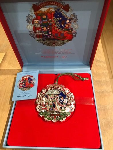 Newbridge silver annual decorations