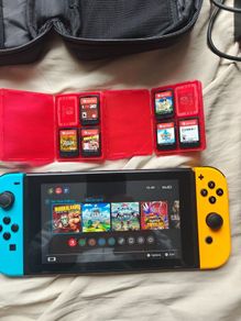 Nintendo switch and games (Pokemon, Zelda etc)