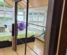 Wooden wardrobe
