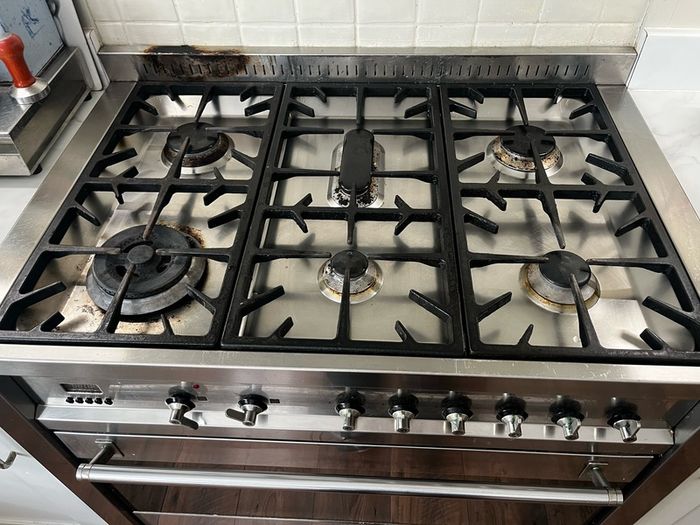 Smeg dual fuel range cooker
