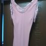 lady pink dress Image 3