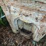 Antique cast iron fireplace insert Image 2