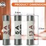 9pcs Fuses Mixed Household (13 Amp / 5 Amp / 3 Amp) Image 2