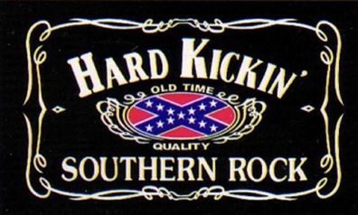 Hard Southern Rock flag Free Post