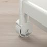 (Brand New) IKEA Shelves/Trolley, white, 54x18x71 cm Image 2