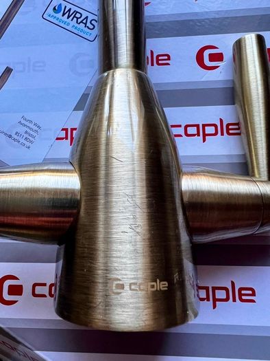 Kitchen tap antique brass new