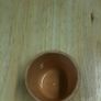 Peach Pottery Jar Image 3