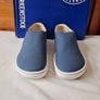 Birkingstock barrie slip ons Size 5 eu 38 blue canvas brand new boxed Image 2