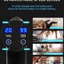 Massage Gun Deep Tissue, Percussion Handheld Muscle Massager for Muscle Pain Relief Fitness Recovery Body Shaping with 20 Speed Levels 6 Massage Heads and LCD Display (FREE SHIPPING) Image 6