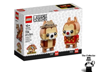 LEGO BrickHeadz Chip And Dale Set 40550 Brand New Factory Sealed