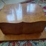 Antique French Art Deco wooden cigarette cigar box, 1920s Image 6