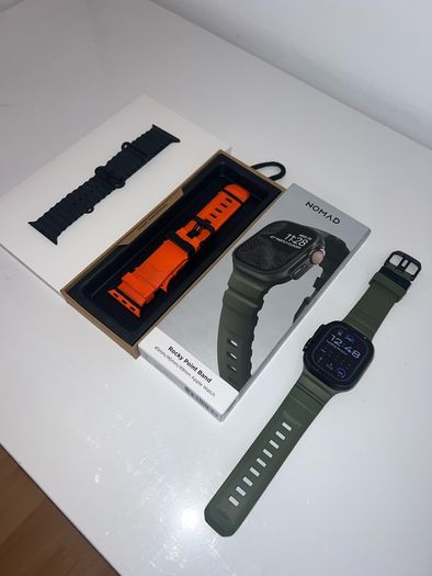 Apple Watch Ultra 2 | 2x Nomad Bands | Mint Condition