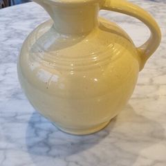 Vintage Fiesta Ware Yellow Jug