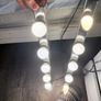 Mirror and 5 Bar Side lights Vanity set Image 2