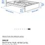 IKEA Malm double bed with mattress, perfect condition Image 5