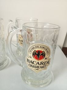 Bacardi Oakheart Rum Glass