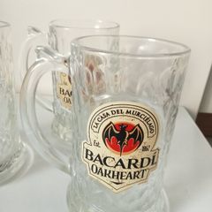 Bacardi Oakheart Rum Glass