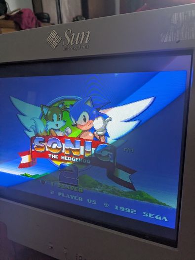 Rare 21inch Sun Microsystems GDM-5510 FD Trinitron CRT Monitor (Sony CPD-G520 Variant)  5800 Hours