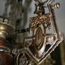 Antique Brass Chandelier Image 4