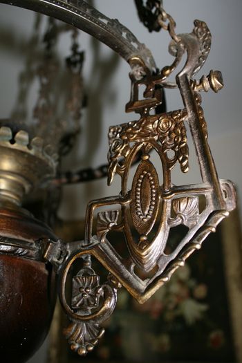 Antique Brass Chandelier