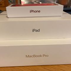 Ultimate Student Apple Bundle - MacBook Pro + iPhone 12 + iPad with Logitech Keyboard (All Boxed!)