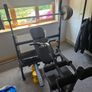 gym bench with weights Image 3