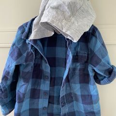 Long sleeve hooded shirt 2-3
