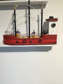 Model Fishing Trawler Boat