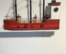 Model Fishing Trawler Boat