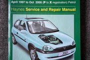 Opel Corsa B Haynes Manual 1997-2000
