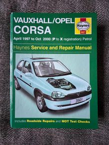 Opel Corsa B Haynes Manual 1997-2000