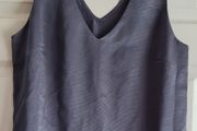 Oasis Dark Silver Top. Size 16. New