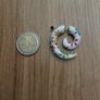 fake gauge Ear Plug Piercing - NEW Image 5