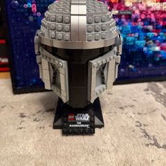 Lego Mandalorian helmet