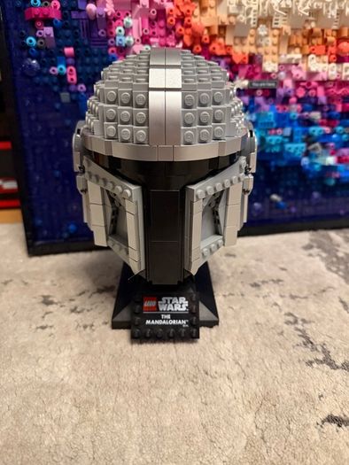 Lego Mandalorian helmet