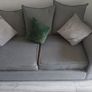 2 + 3 grey fabric sofa Image 2