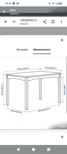 Pine dining table and chairs set