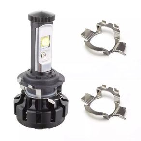 Led Headlight Bulb Adapters - 2Pcs